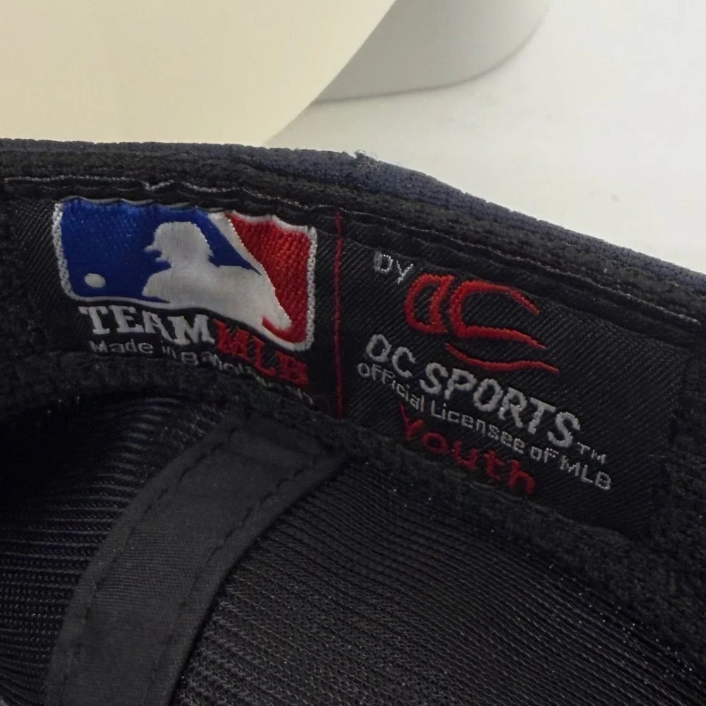 Houston Astros‎ Youth Hat Sports Team MLB Navy Blue Mesh Adjustable Baseball Cap